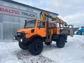 Mercedes-Benz Unimog 1750L 4x4 + KRAANA 125kW