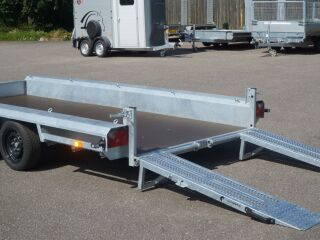 Vlemmix Trailers Liikurmasinate haagis 4x1,8m - rampidega