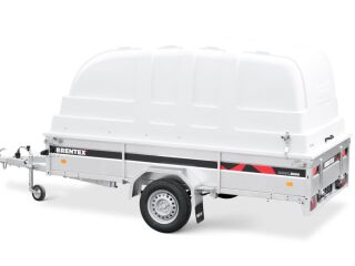 Brentex-Trailer BREN-3015N plastikkaanega keevisraamil