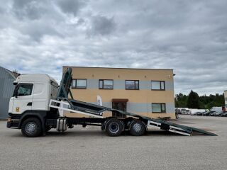 Scania R450 6x2 EURO6 + RETARDER + NEW PLATFORM 8000mm EU 331kW