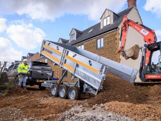 Brian James Trailers Cargo Tipper2 kallurhaagis 3,60x2,00m