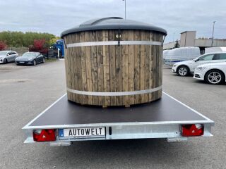 Tiki Treiler Platvormhaagis 3.5x2.08 Kümblustünnisauna haagis
