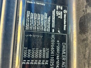 Mercedes-Benz Arocs 3763 8X4*4 EURO6 + LOFLIFT 125Z HiVision EUR 460kW