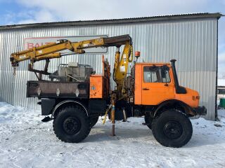 Mercedes-Benz Unimog 1750L 4x4 + KRAANA 125kW