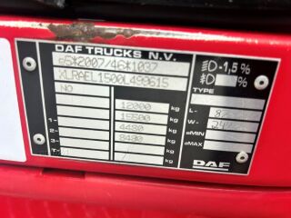 DAF LF210 4X2 EURO6 + FALKOM FAS 5000 157kW