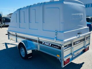 Tiki Treiler Keevis 350-LH 3.5x1.5 Plastkaanega kastihaagis
