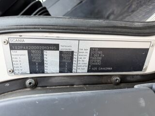 Scania P420 CA4X2HNA +HYDRAULICS 12.0 DC12 14 309kW