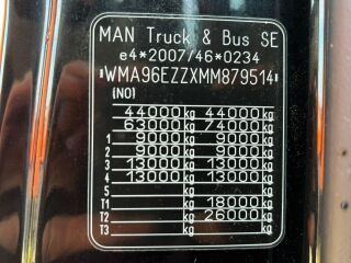 MAN TGS 41.510 8x8 375kW