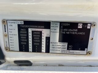 Scania G450 A6X2NB 331kW