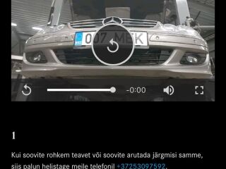 Mercedes-Benz CLK 320 AVANTGARDE 3.0 V6 CDi 165kW