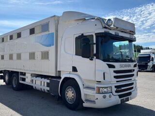 Scania P450 6x2*4 EURO6 + RETARDER + TWO FLOORS 331kW