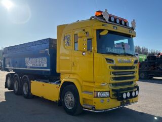 Scania R520 V8 8X4 EURO 6 + TIPPER 382kW