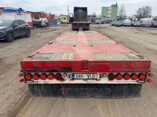 Broshuis E2190/27 / 6m telescopic / payload 33230 kg