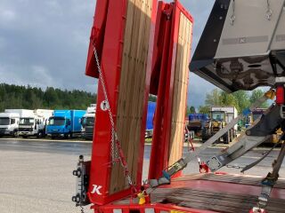 Kässbohrer Lowbed LB3E + 6M EXTENDABLE + STEERING AXLE
