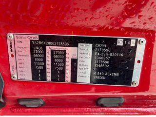 Scania R540 A6X2NB - WF HYDRAULIC 397kW