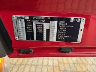 Scania R450 +ADR+SMART2 EURO 6 331kW