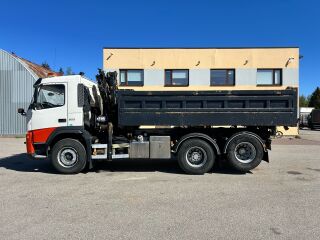 Volvo FM300 6X2 EURO4 + HIAB XS + TIPPER 225kW
