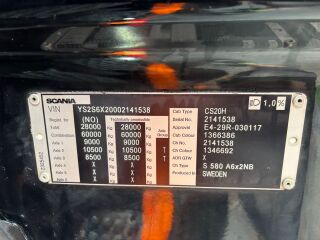 Scania S580 6x2 427кВ