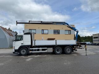 Volvo FM12 420 6X2*4 + MANUAL + PM SERIES 8 CRANE EURO 3 309kW