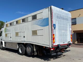 Scania P450 6x2*4 EURO6 + RETARDER + TWO FLOORS 331kW