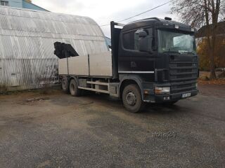 Scania 114 R280 - Kraana HMF JIBIGA - 20m 280кВ