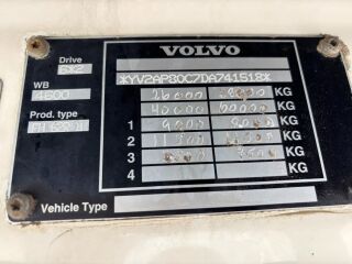 Volvo FH16 600 6x2 EURO5 + MULTILIFT 1470mm 450kW