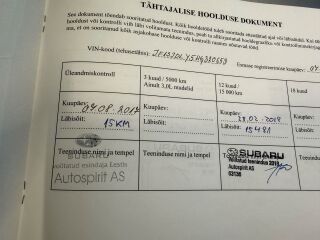 Subaru Forester 2.0 108kW