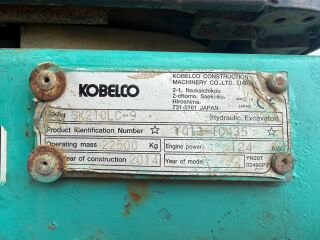 Kobelco 210 Lc 124kW