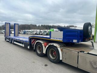 Kässbohrer LOWBED + 3-AXLE + NORDIC + STEERING AXEL + AXEL LI