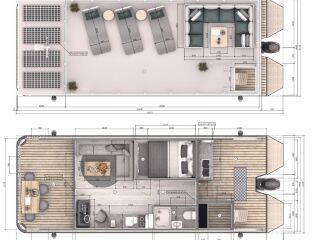 BalticHouseBoat Mercury F60 ELPT EFI