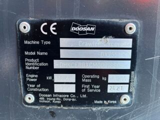 Doosan DX255LC-5 129kW