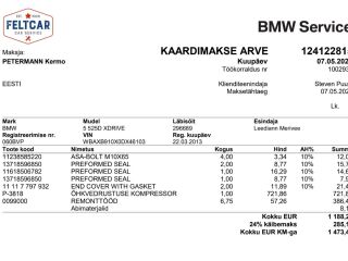 BMW 525 xDrive 2.0 R4 160кВ