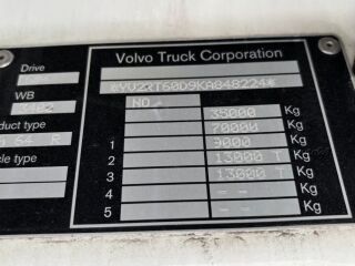 Volvo FH540 6x4 + RETARDER + LIFTING AXLE + EURO 6 405kW