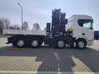 Scania R590 B8x4NB PALFINGER PK 580 TEC 434kW