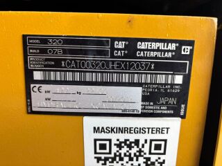 CAT / Caterpillar 320 122kW
