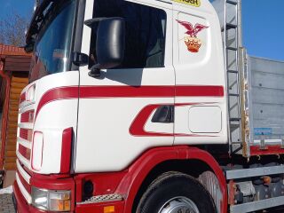 Scania R124 420  6x2  PALFINGER CRANE 309kW