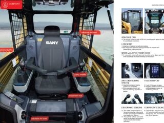 Sany SANY SS270V + pöördhari + tõstehargid + laadurkopp 53kW