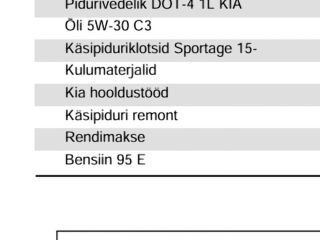 Kia Sportage 1.7 16V 85kW