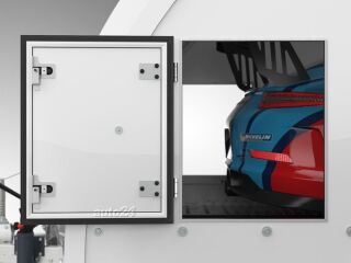 Brian James Trailers Race Transporter 4 kaldfunktsiooniga 5,00mx2,12m