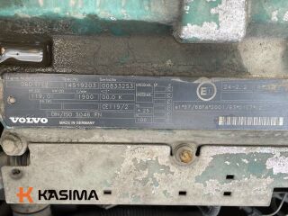 Volvo EC210B LC varuosadena D6D D6D EFE2 119kW