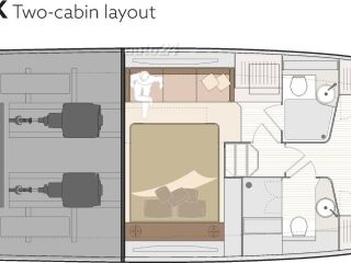 Marex 440 Scandinavia/Gourmet Cruiser 2 x DPI Volvo Penta D6-440  2x440hp  + Joystick