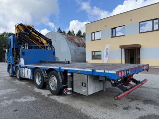 Scania R500 8X2*6 EURO6 + EFFER68.5 + JIB + RETARDER + WI 368kW