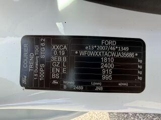 Ford Transit Courier TREND 6M 1.5 R4 DTCI 100 74kW
