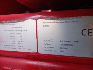 Volvo FH 540 8x4 RETARDER 405kW