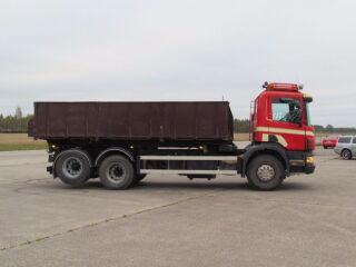 Scania 113 P124 Trossmultilift kolme külge kallutav 265kW