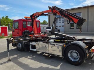 MAN LE 15.280 4X2 Palfinger PK4501 + konteiner 206kW