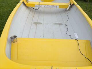 Kasse + Yamaha 6hp + haagis + sonar