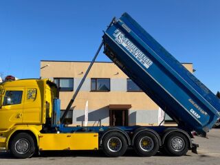 Scania R520 V8 8X4 EURO 6 + TIPPER 382kW