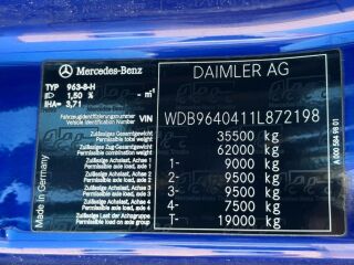 Mercedes-Benz Arocs 3242 8X4*4 EURO6 + HIAB 166 E-5 HIDUO 310kW