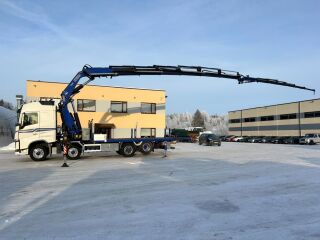 Volvo FH550 8X2 EURO6 + FASSI F660 + JIB 413kW